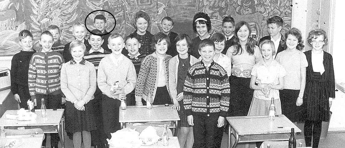 Klassebilde Langmyra skole Molde 1960